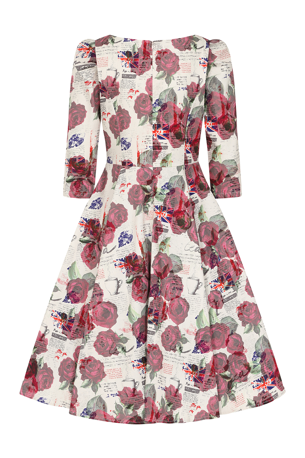 Tilly Tea Party Swing Dress in Extended Sizing